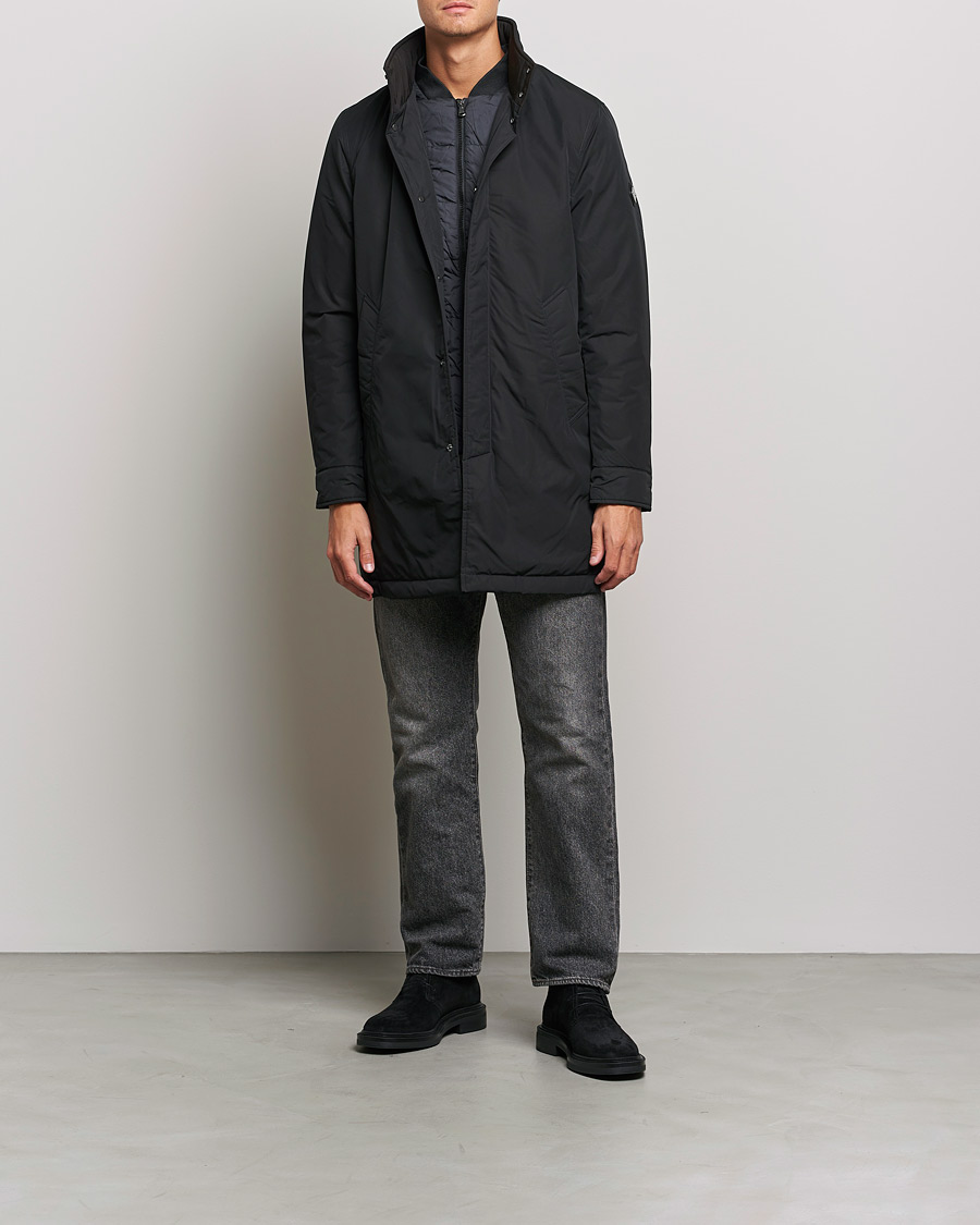 Homme | Manteaux Et Vestes | J.Lindeberg | Hollis Tech Padded Coat Black
