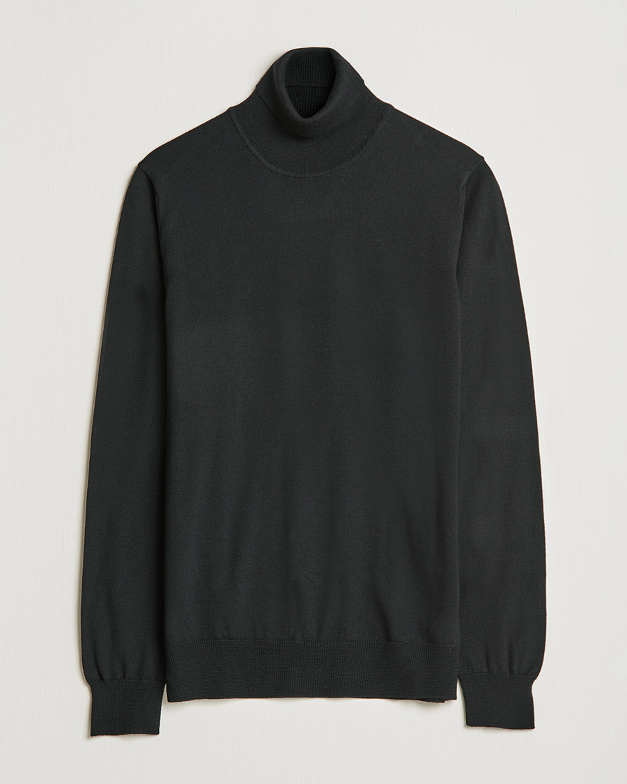 Homme | Pulls Et Tricots | J.Lindeberg | Lyd True Merino Polo Black