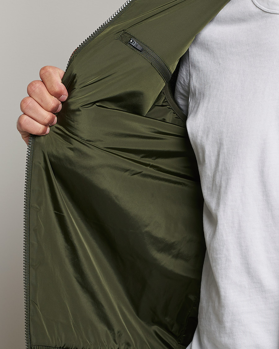 Homme | Pulls Et Tricots | J.Lindeberg | Pierre Knitted Hybrid Full Zip Hood Forest Green