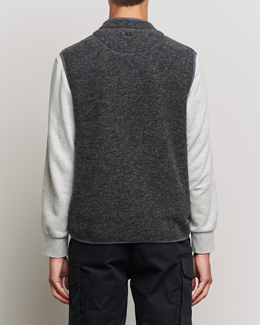 Homme | Pulls Et Tricots | J.Lindeberg | Duncan Wool Fleece Vest Grey Melange