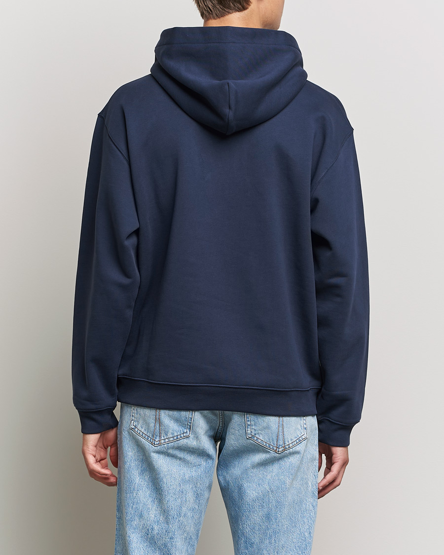 Homme | Pulls Et Tricots | J.Lindeberg | Kyzer Logo Hoodie Navy