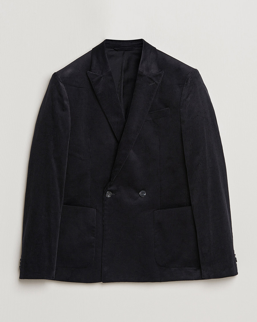 Heren | Blazers | J.Lindeberg | Dries Corduroy Blazer Black