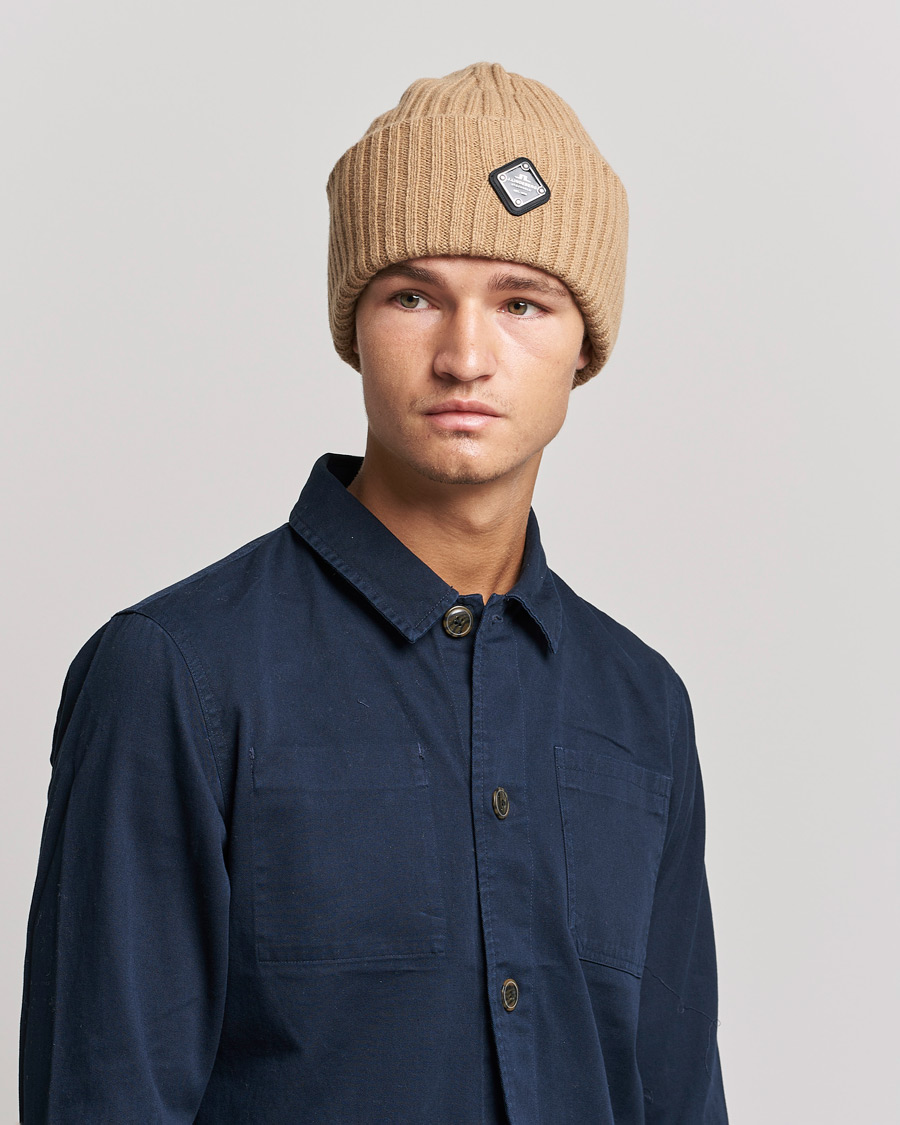 Homme | J.Lindeberg Jive Wool Beanie Tiger Brown | J.Lindeberg | Jive Wool Beanie Tiger Brown