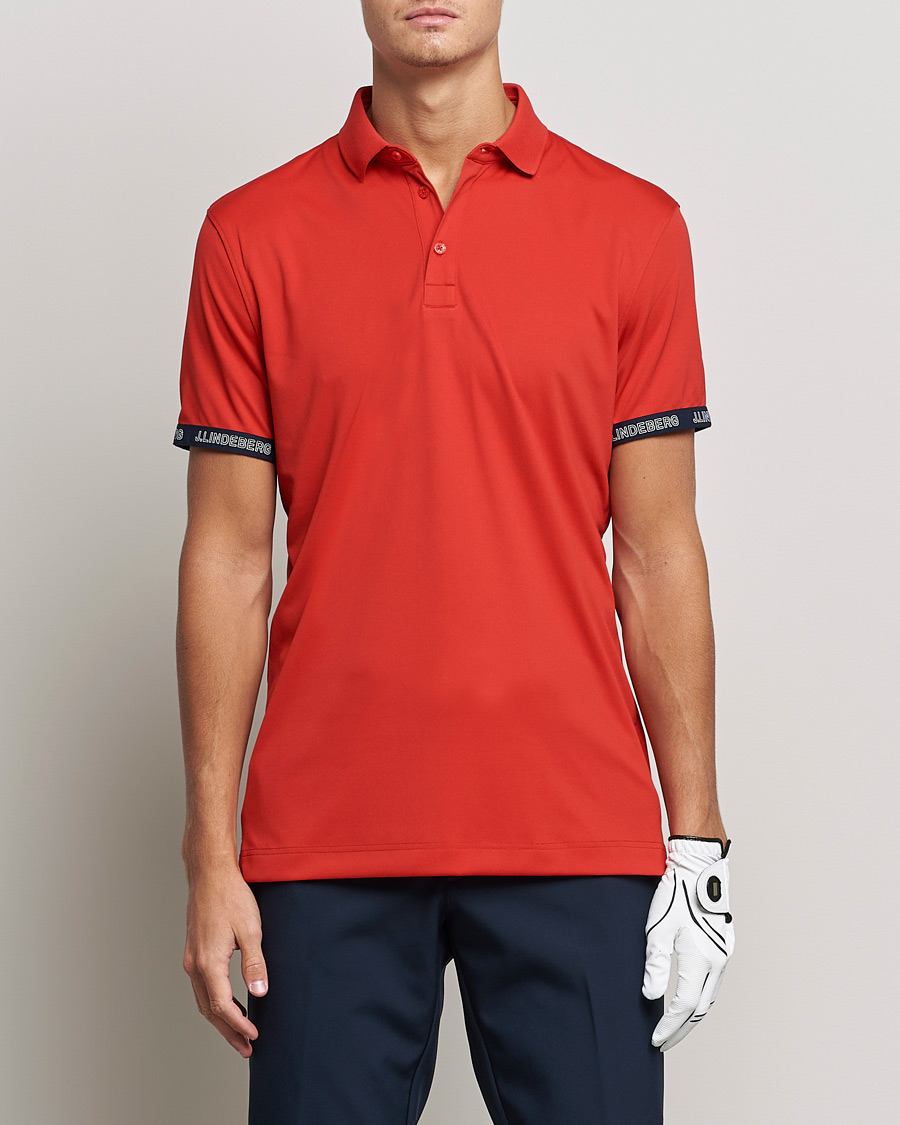 Heren | Polo's | J.Lindeberg | Guy Regular Polo Barbados