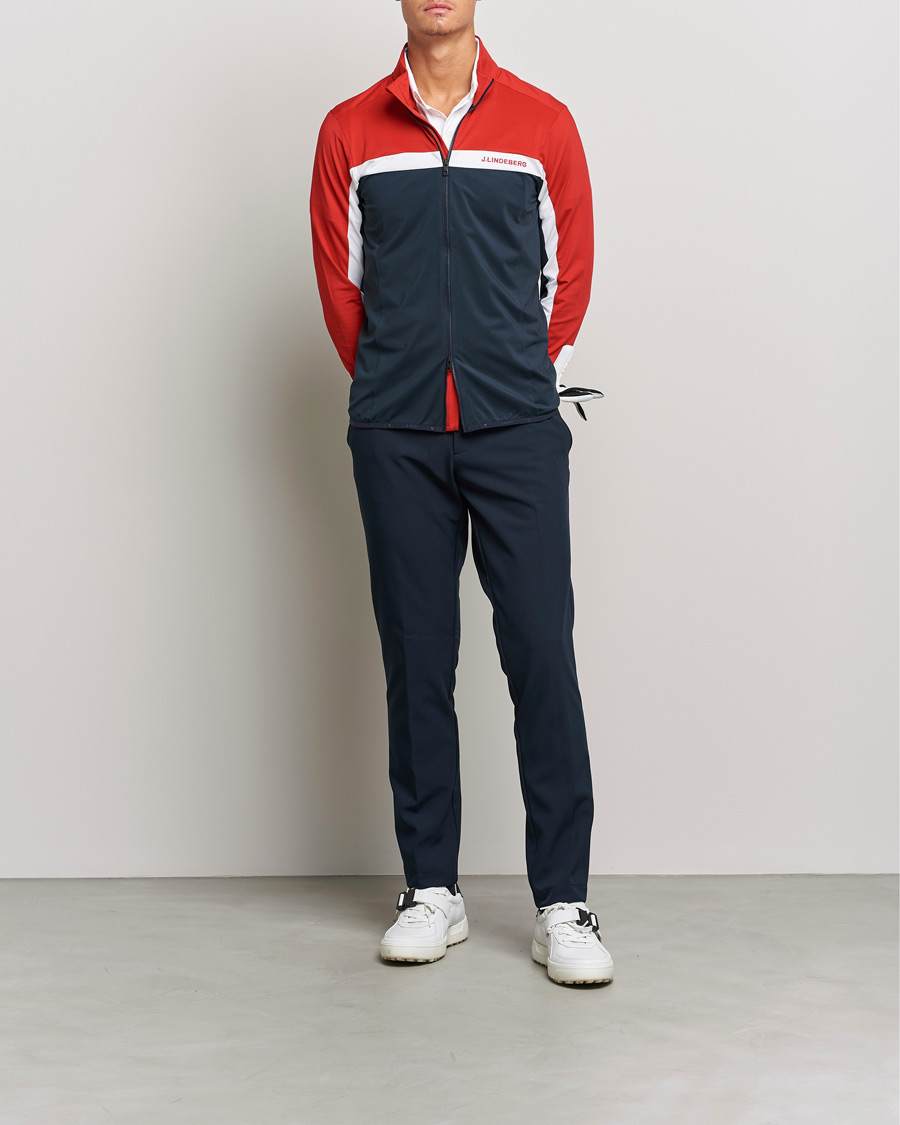 Homme | Pantalons | J.Lindeberg | Ellot Bonded Fleece Pants Navy
