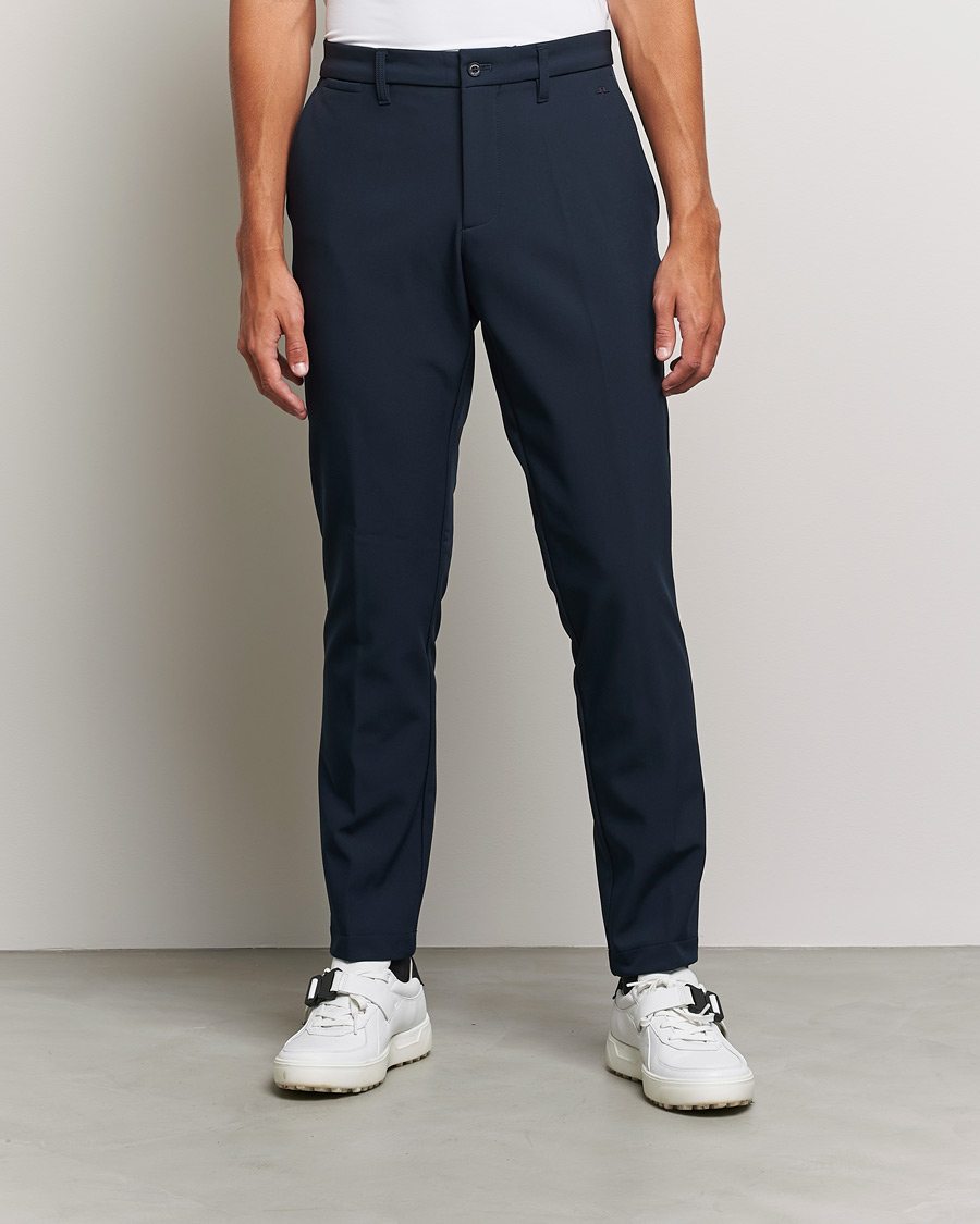 Homme | Pantalons | J.Lindeberg | Ellot Bonded Fleece Pants Navy