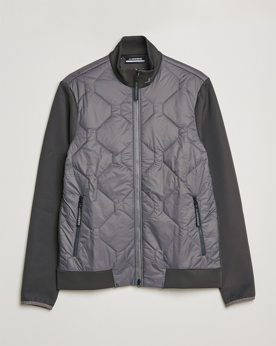 Homme | Manteaux Et Vestes | J.Lindeberg | Quilted Hybrid Jacket Gargoyle