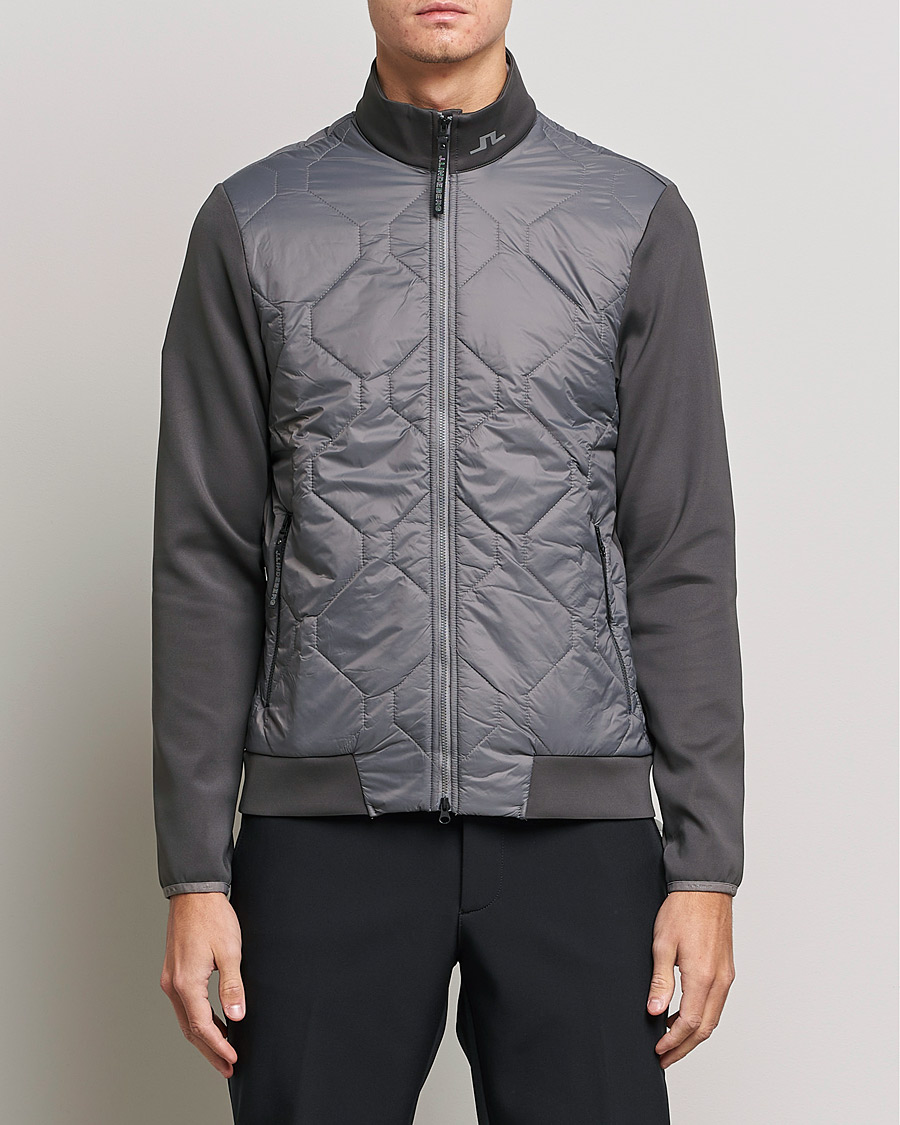 Homme | Manteaux Et Vestes | J.Lindeberg | Quilted Hybrid Jacket Gargoyle