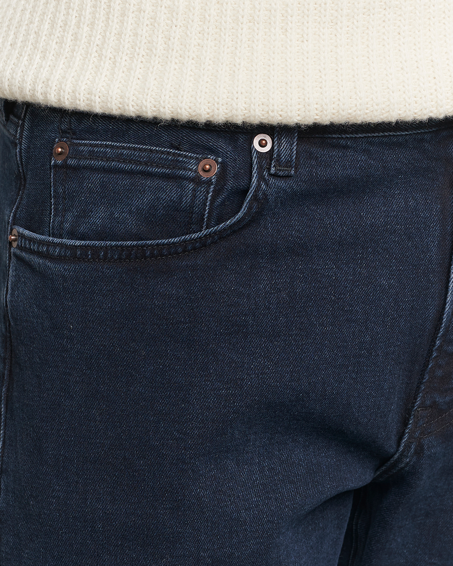 Heren | Jeans | Jeanerica | TM005 Tapered Jeans Blue Black