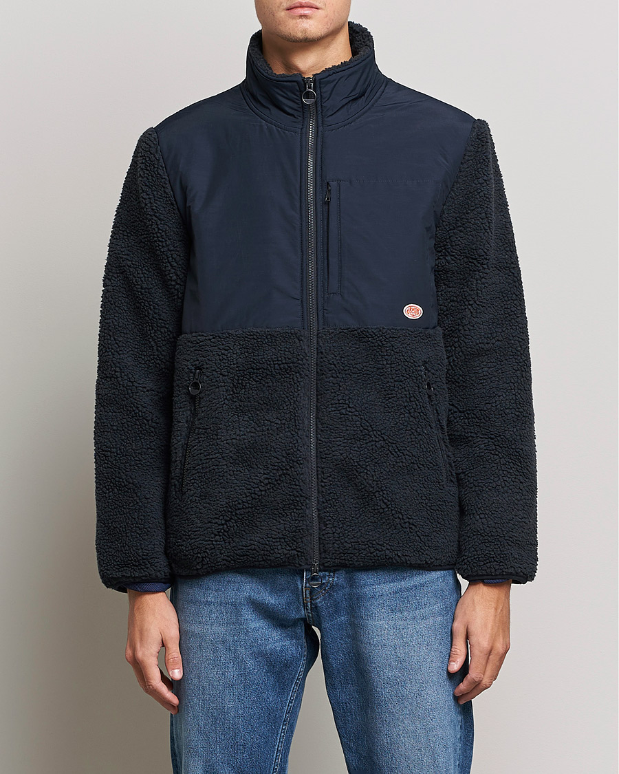 Homme | Pulls Et Tricots | Armor-lux | Sherpa Fleece Jacket Navy