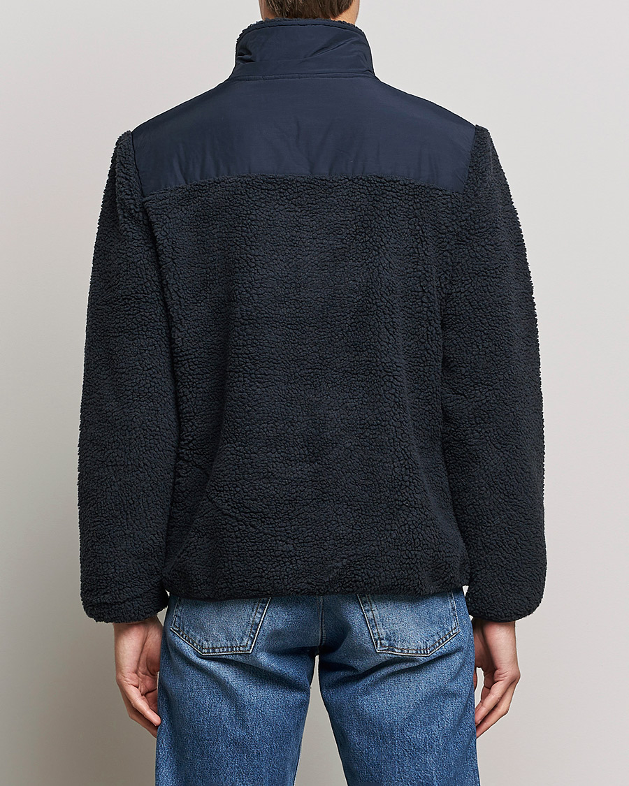 Homme | Pulls Et Tricots | Armor-lux | Sherpa Fleece Jacket Navy