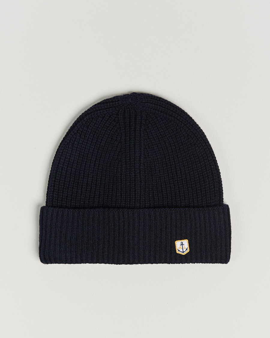 Heren | Armor-lux Bonnet Héritage Beanie Navy | Armor-lux | Bonnet Héritage Beanie Navy