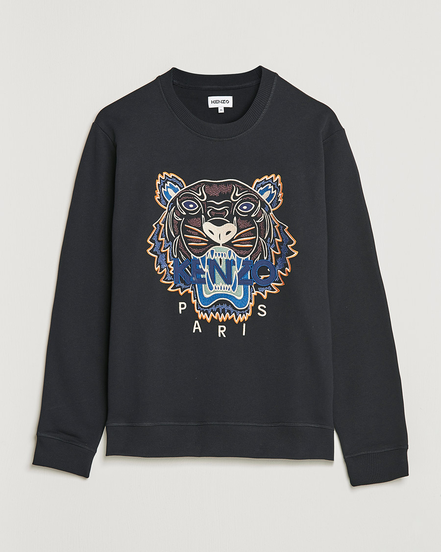 Heren | Truien | KENZO | Icon Tiger Sweatshirt Black