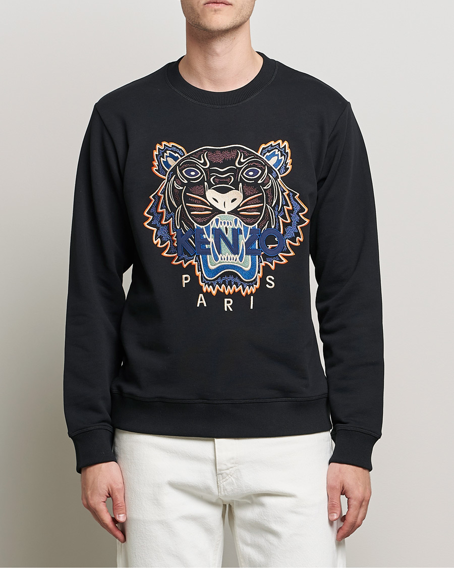 Heren | Truien | KENZO | Icon Tiger Sweatshirt Black