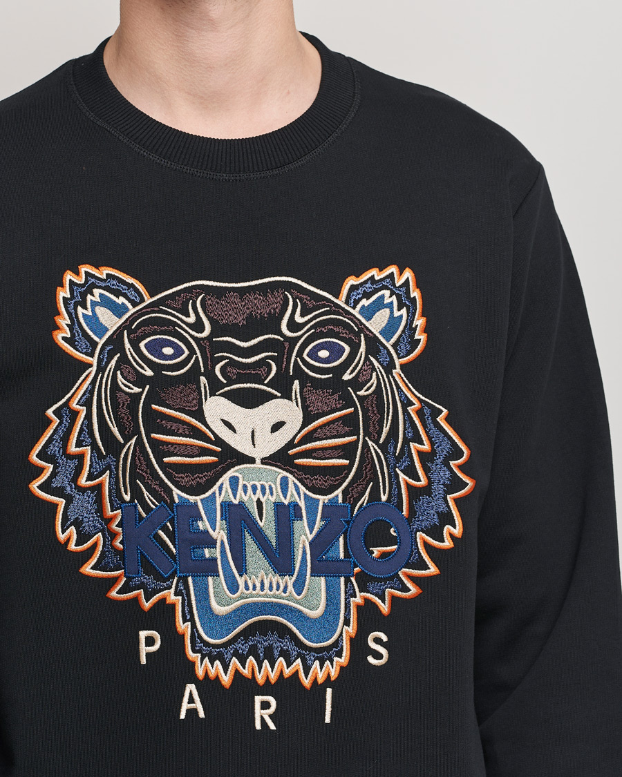 Heren | Truien | KENZO | Icon Tiger Sweatshirt Black