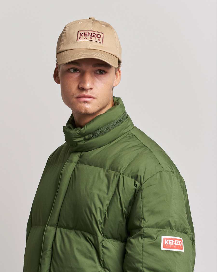 Homme | KENZO Logo Cap Beige | KENZO | Logo Cap Beige