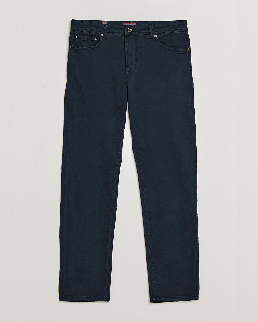 Homme | Pantalons | Morris | James Brushed Chinos Navy