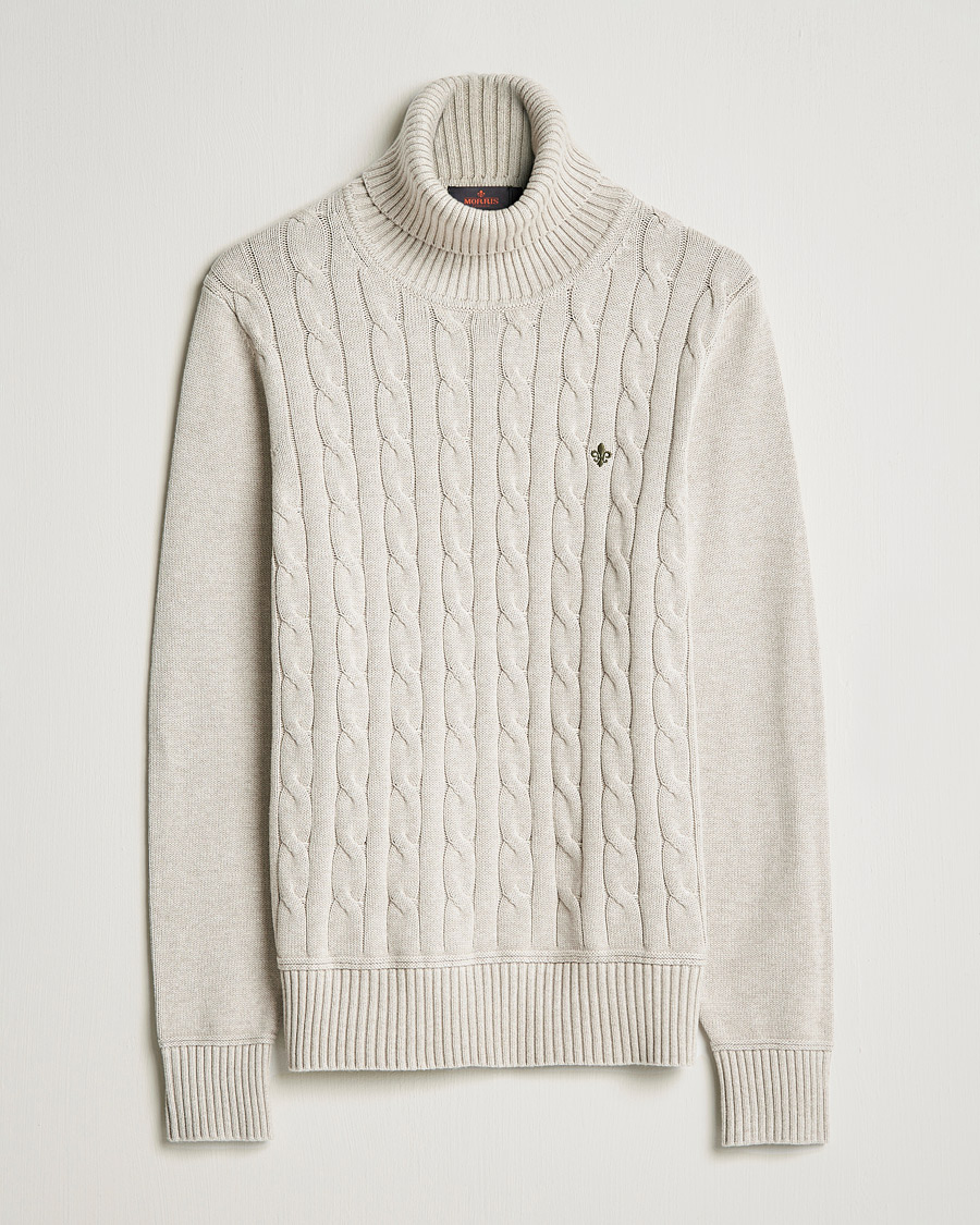 Homme | Pulls Et Tricots | Morris | Edmond Cable Rollneck Khaki