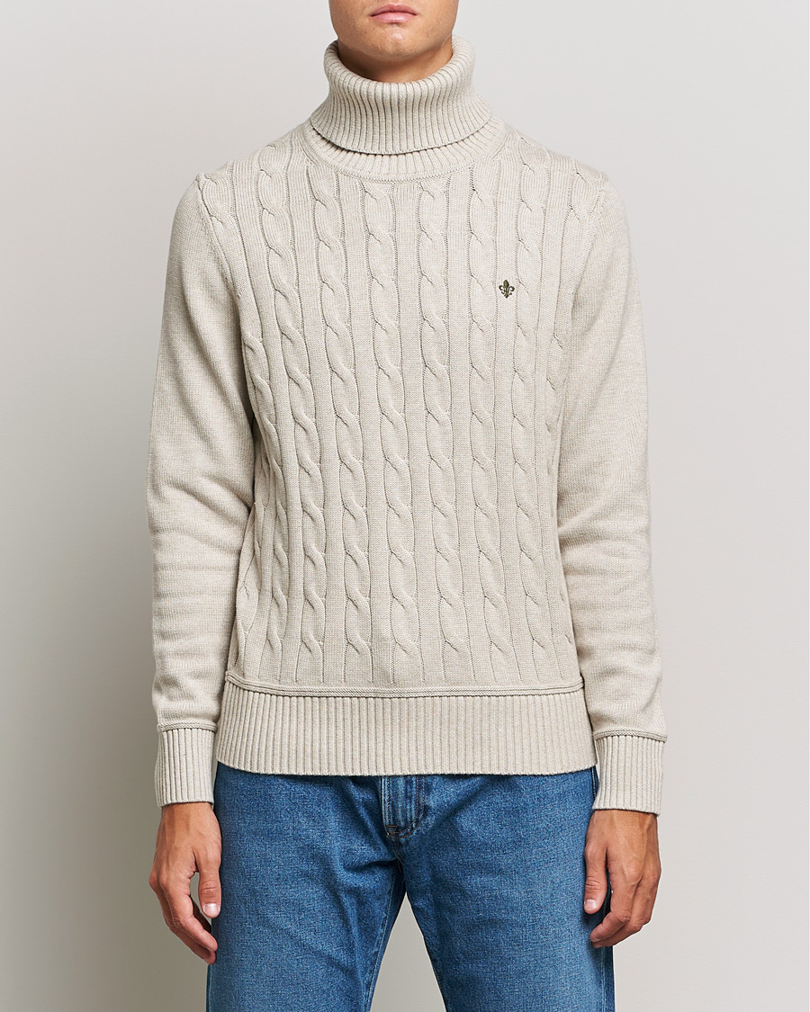 Homme | Pulls Et Tricots | Morris | Edmond Cable Rollneck Khaki
