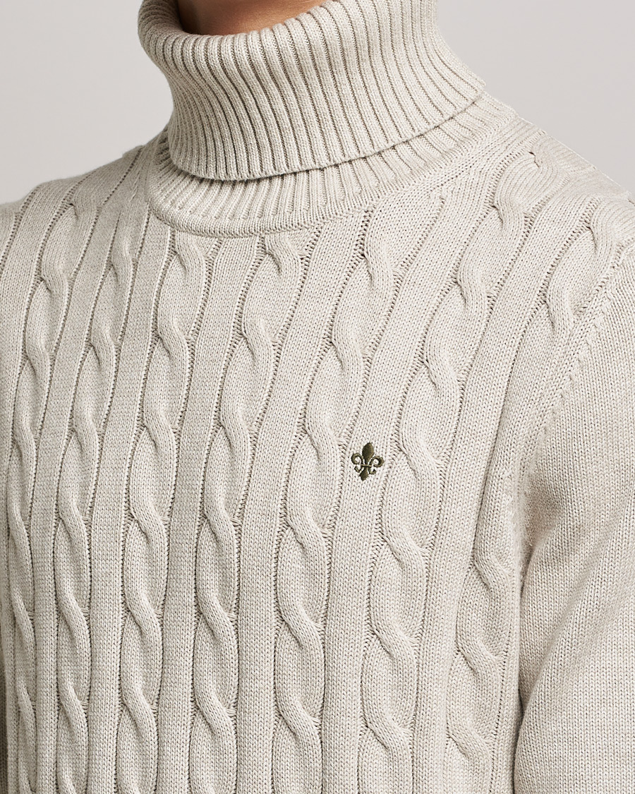 Homme | Pulls Et Tricots | Morris | Edmond Cable Rollneck Khaki