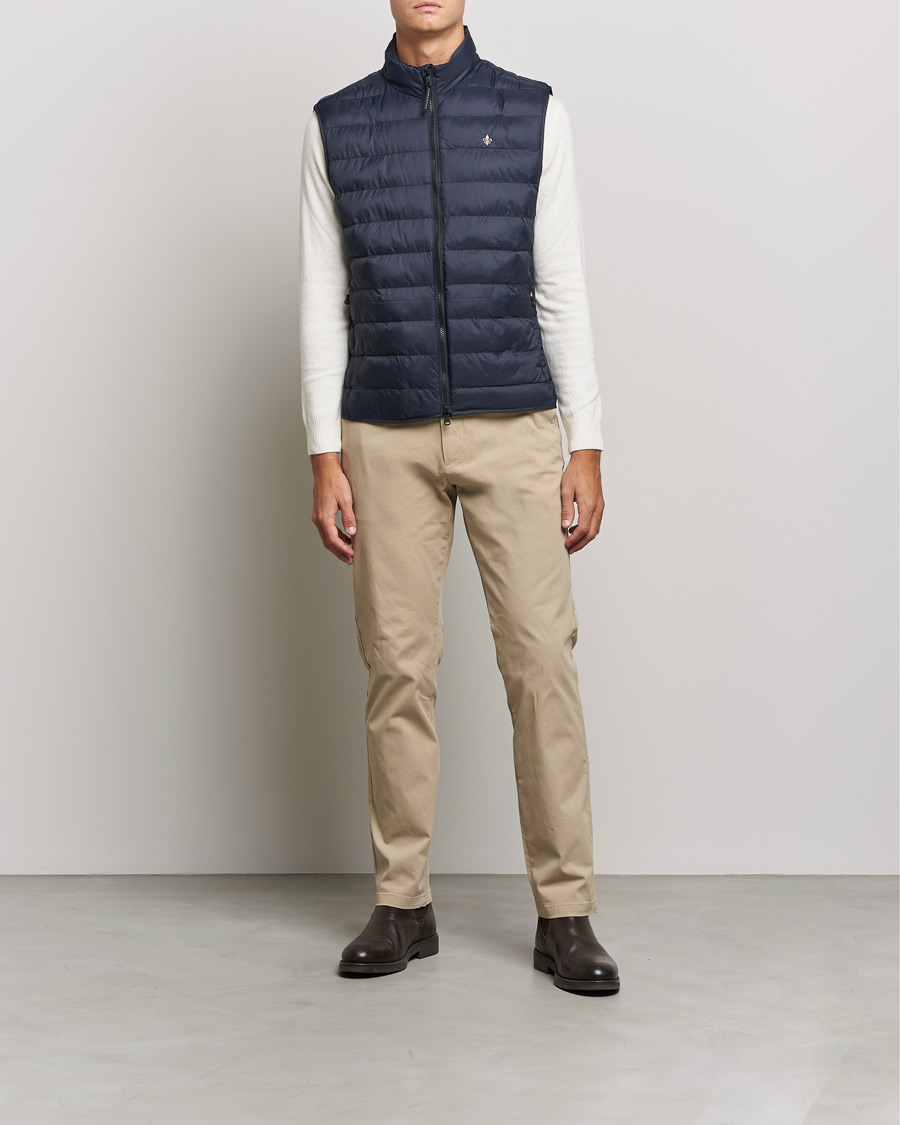 Homme | Morris Norfolk Liner Vest Navy | Morris | Norfolk Liner Vest Navy