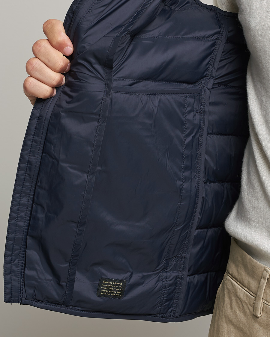 Homme | Morris Norfolk Liner Vest Navy | Morris | Norfolk Liner Vest Navy