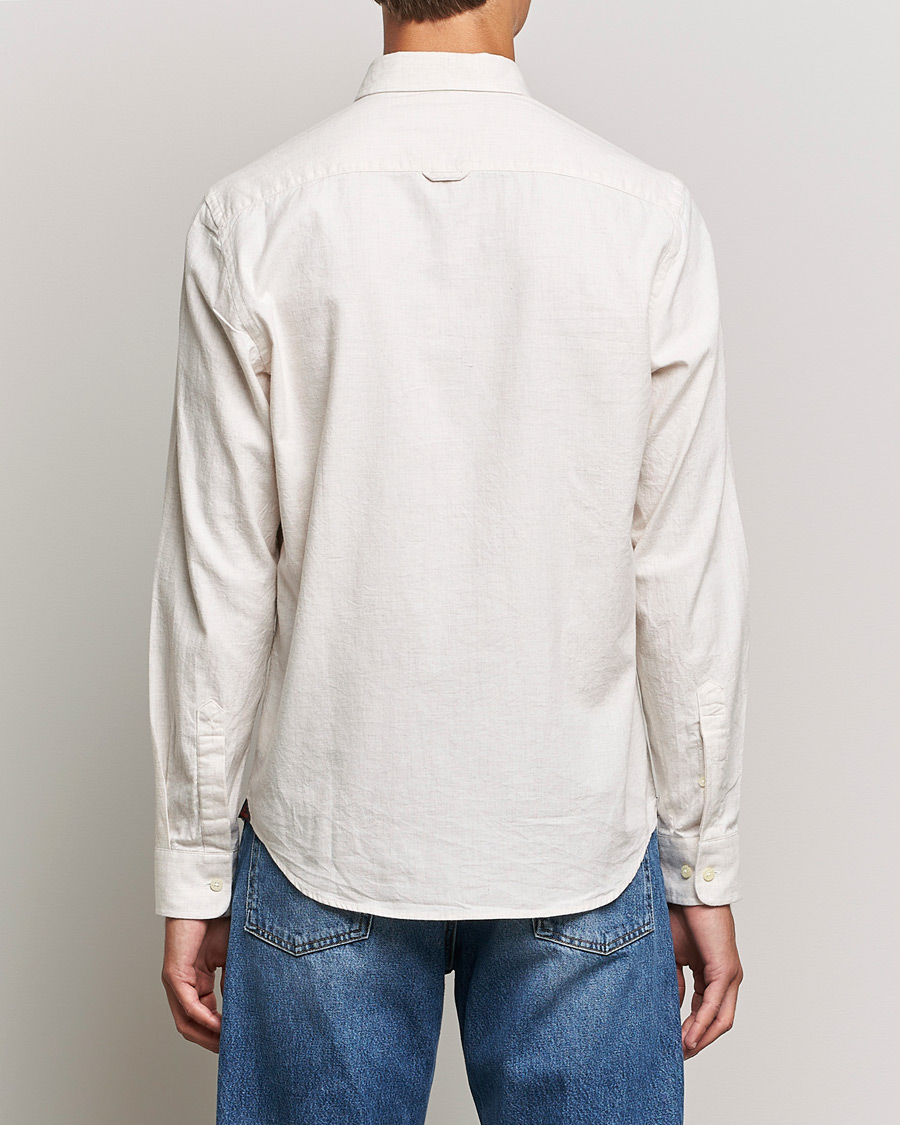 Homme | Chemises | Morris | Watts Flannel Button Down Shirt Beige