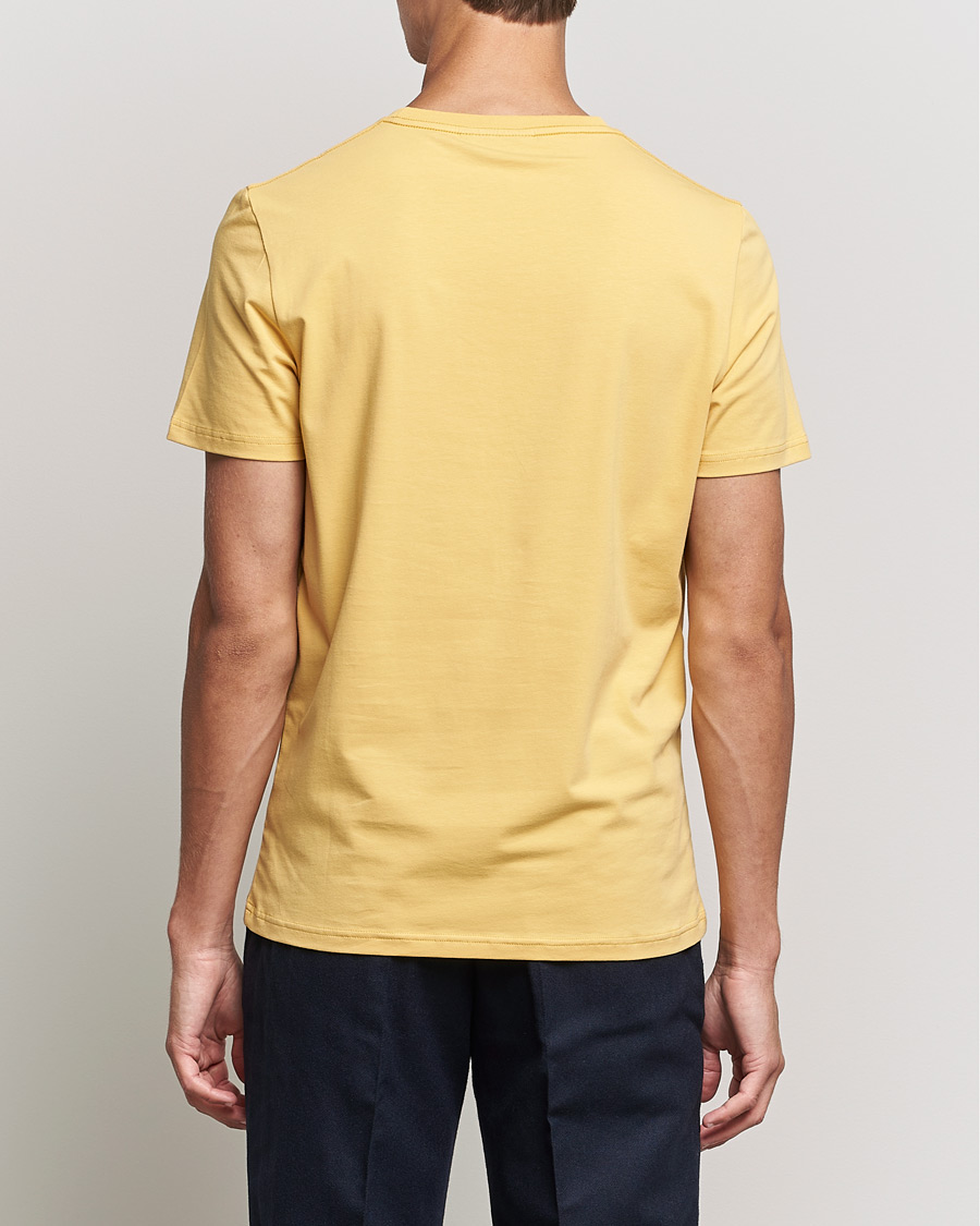 Heren | T-shirts | Morris | James Crew Neck T-shirt Yellow