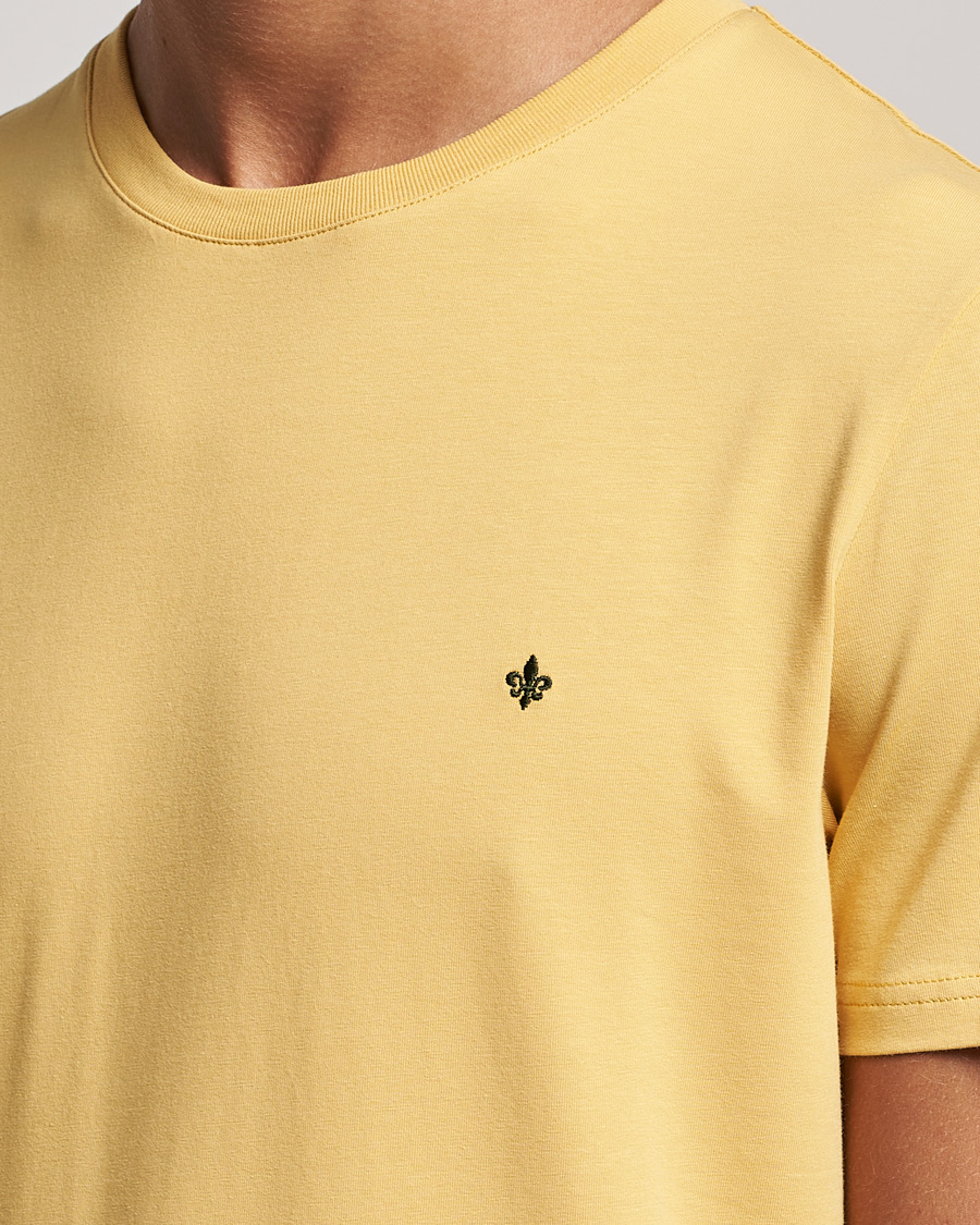 Heren | T-shirts | Morris | James Crew Neck T-shirt Yellow
