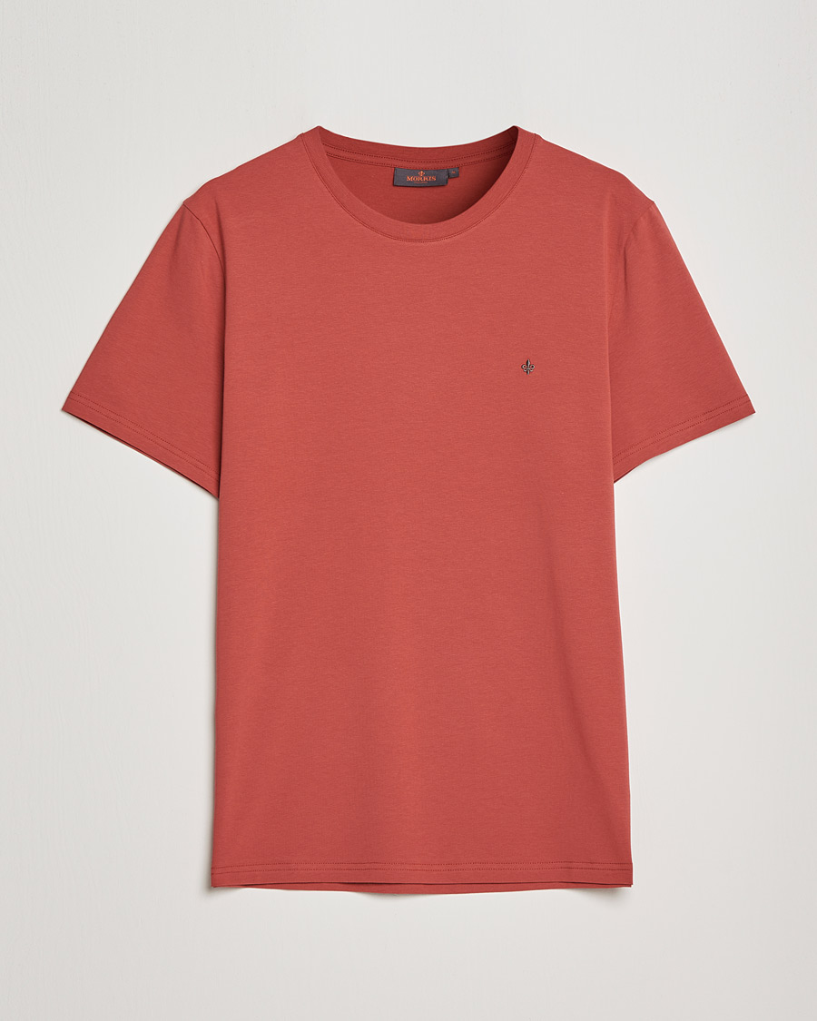 Heren | T-shirts | Morris | James Crew Neck T-shirt Red