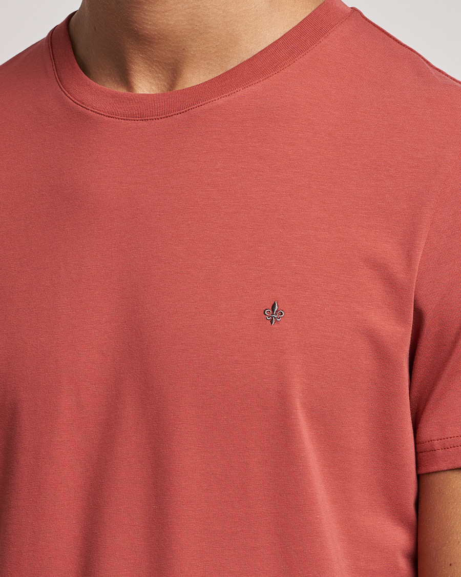 Heren | T-shirts | Morris | James Crew Neck T-shirt Red