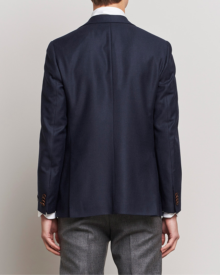 Homme | Blazers | Morris | Archie Flannel Blazer Navy