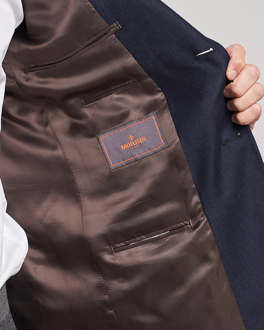 Homme | Blazers | Morris | Archie Flannel Blazer Navy