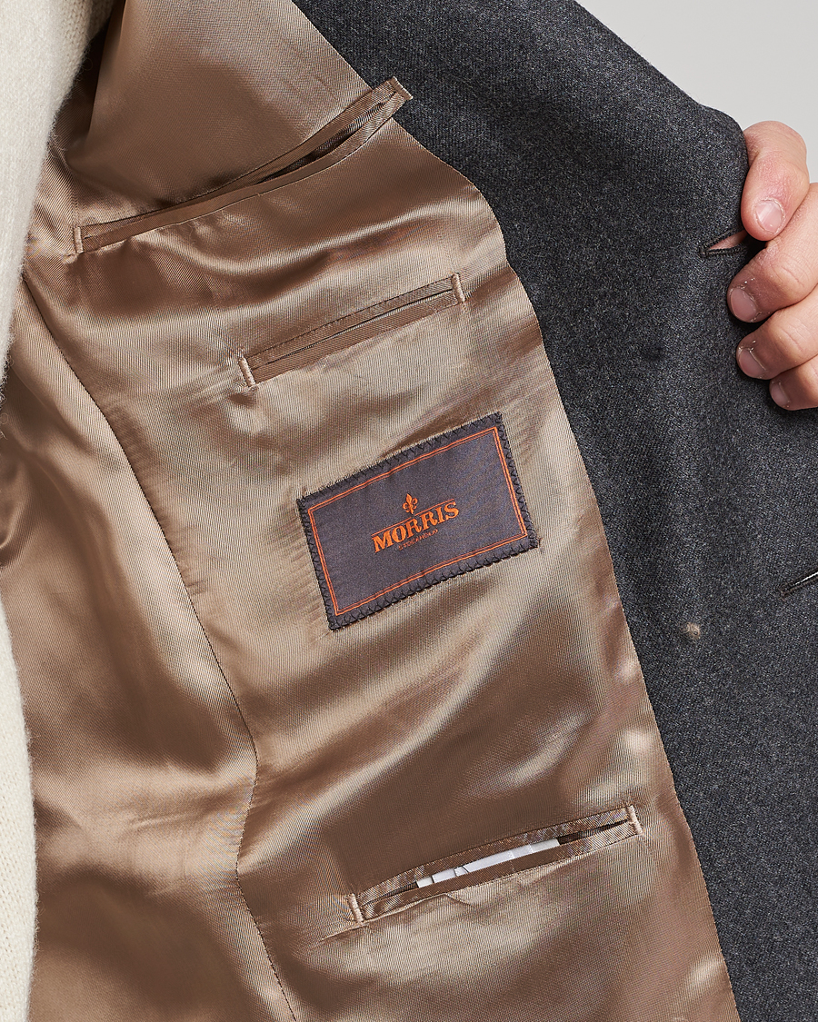 Homme | Blazers | Morris | Archie Flannel Blazer Grey