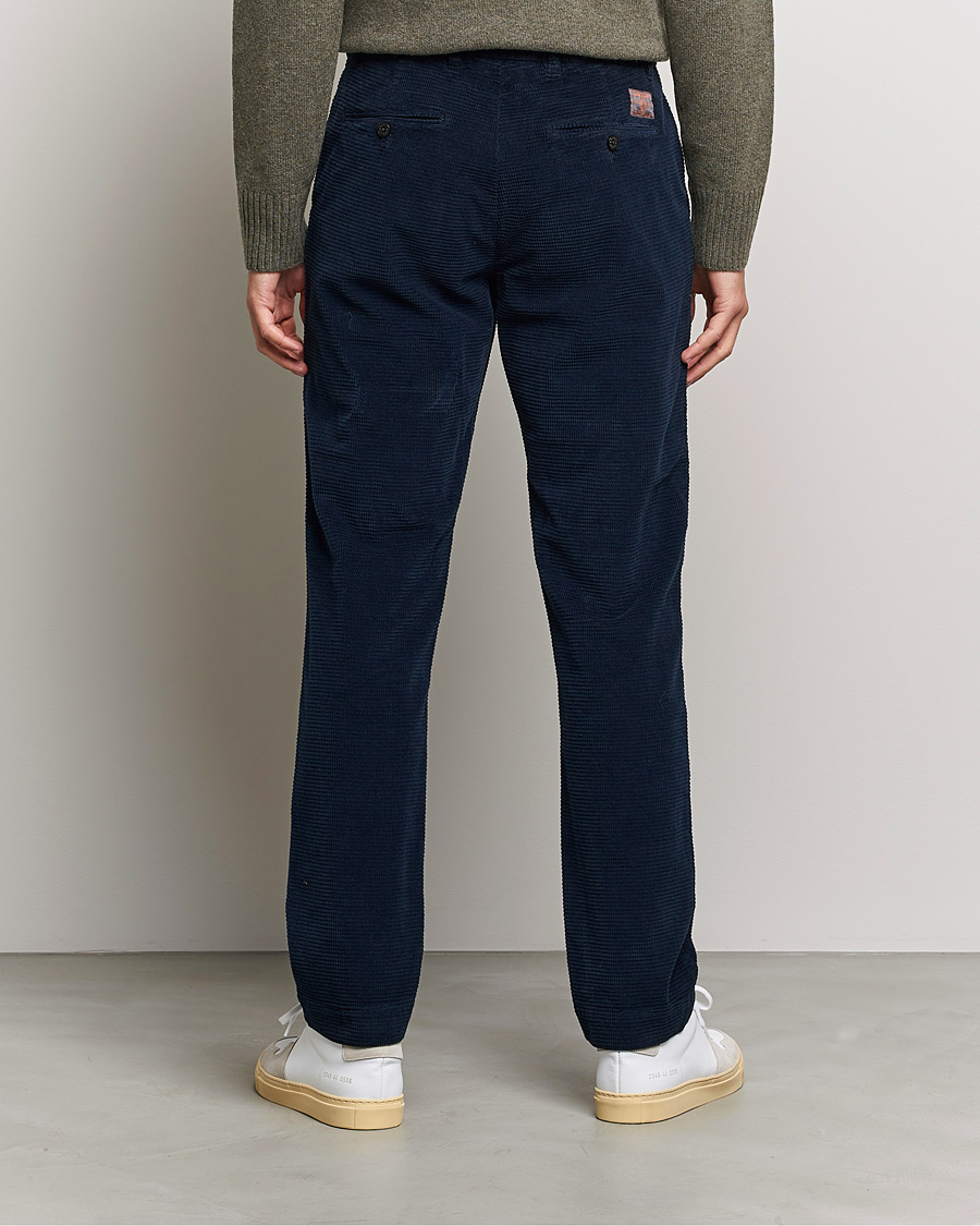Heren | Broeken | Morris | Criss Cuts Corduroy Slacks Blue