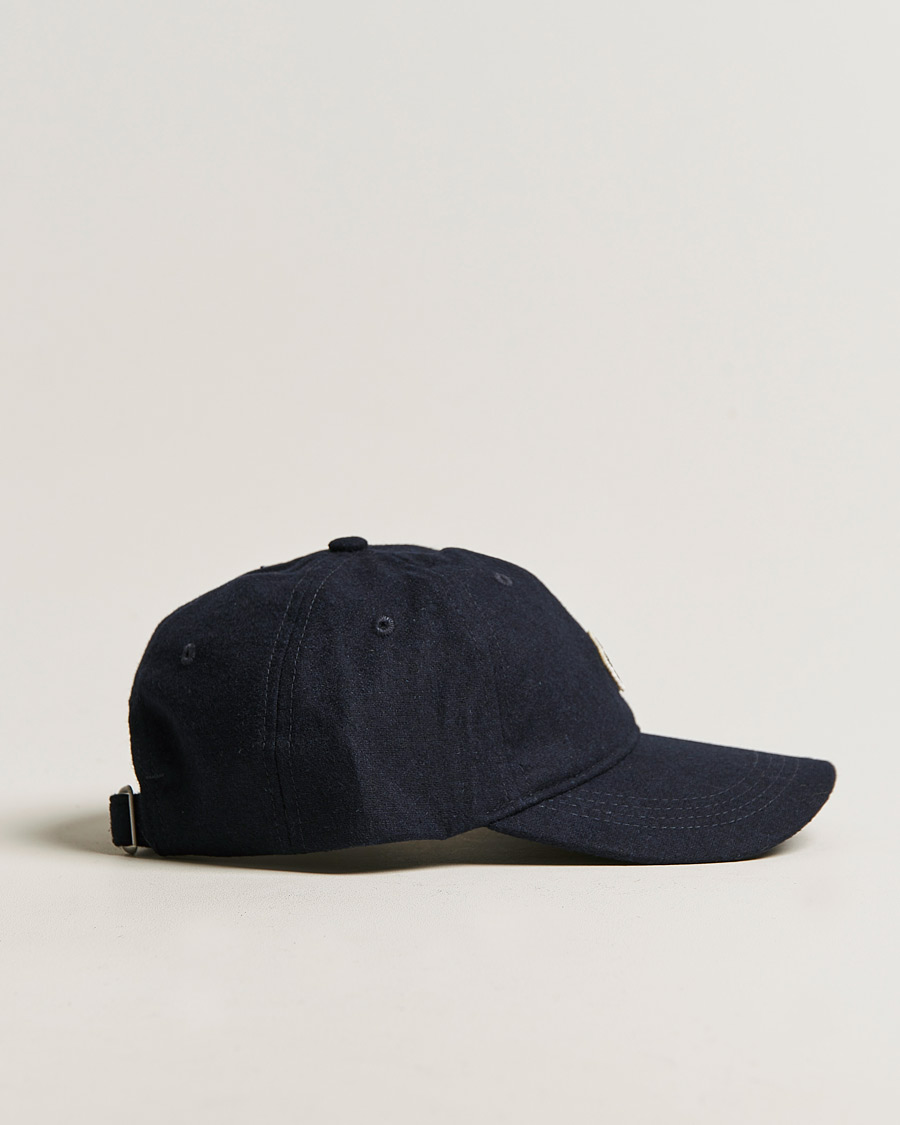 Homme | Morris Archie Flannel Felt Cap Navy | Morris | Archie Flannel Felt Cap Navy