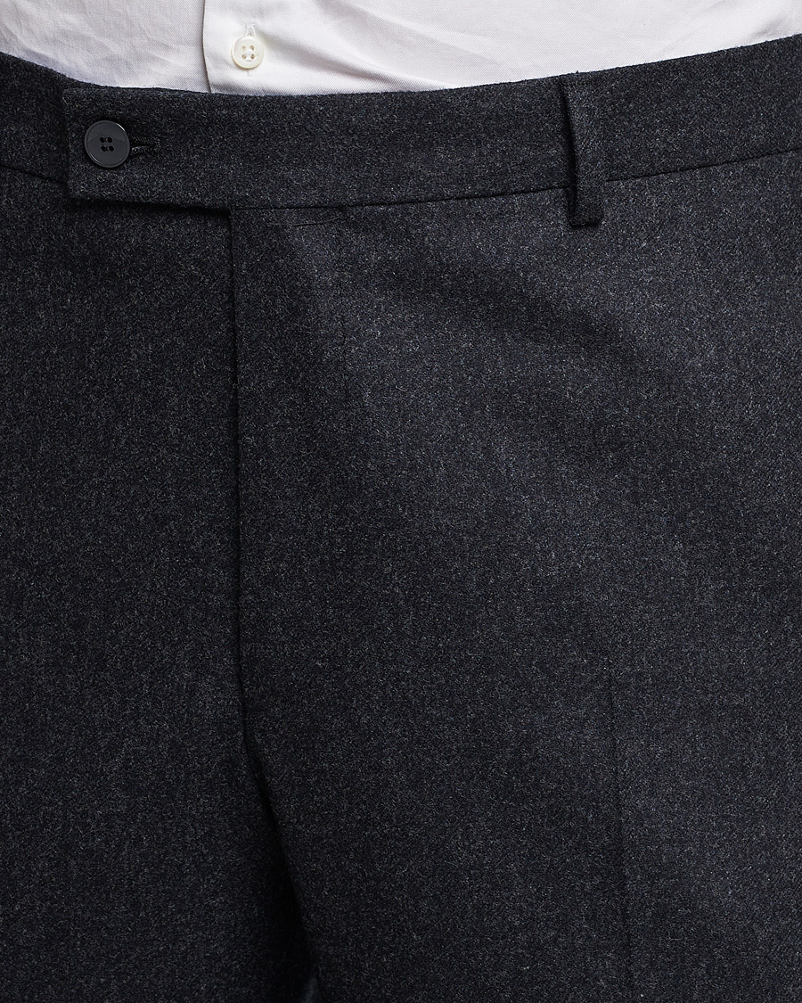 Homme | Pantalons | Morris Heritage | Jack Flannel Suit Trousers Grey
