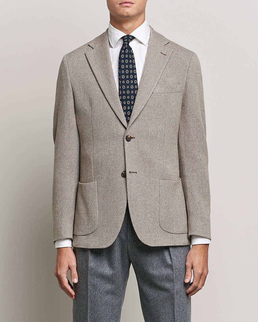 Homme | Blazers | Morris Heritage | Mike Cashmere Blazer Khaki