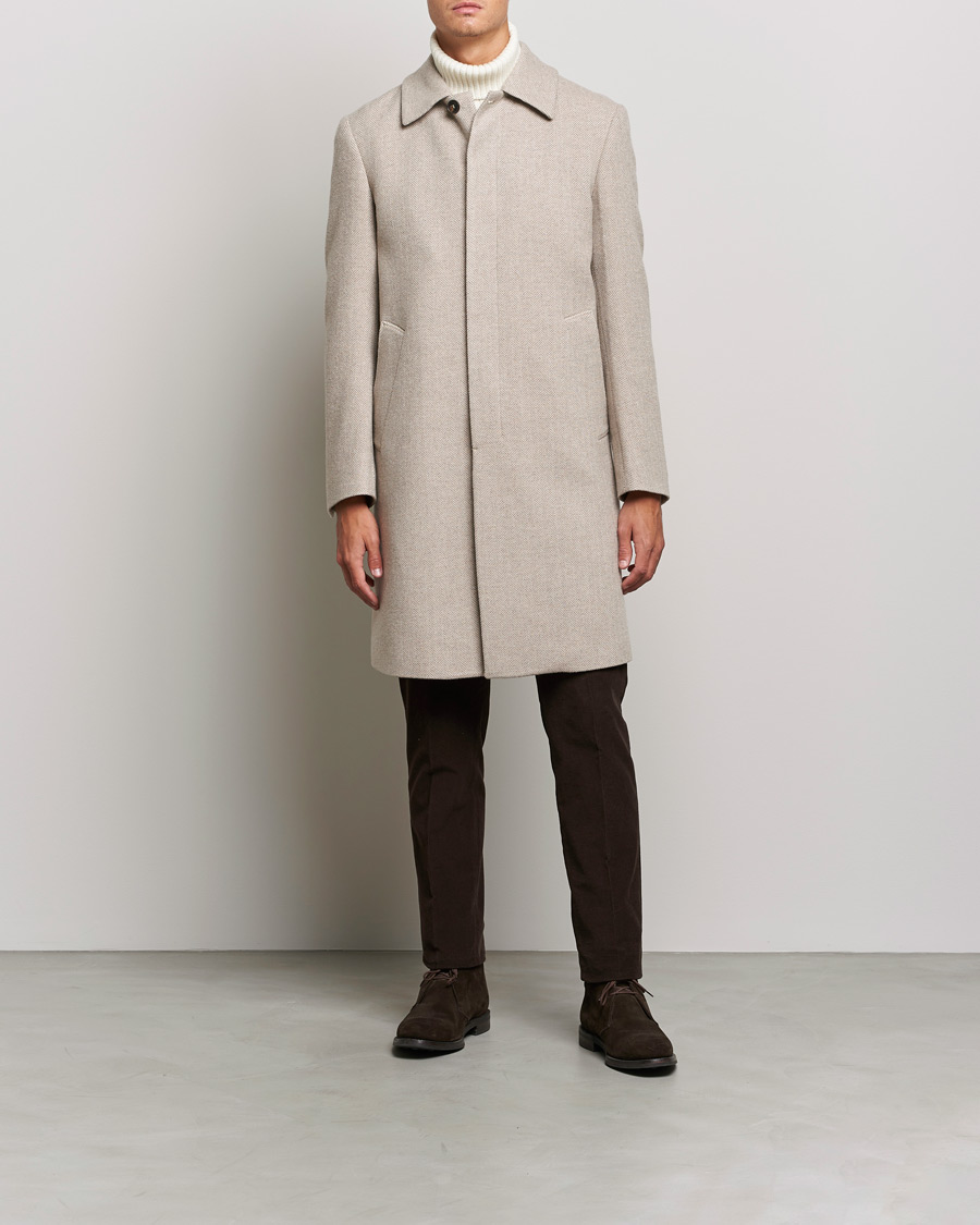 Homme | Manteaux Et Vestes | Morris Heritage | Heritage Wool Car Coat Khaki