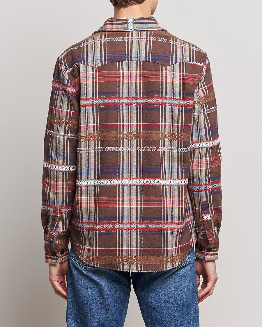 Homme | Chemises | Morris | Walton Inca Overshirt Brown