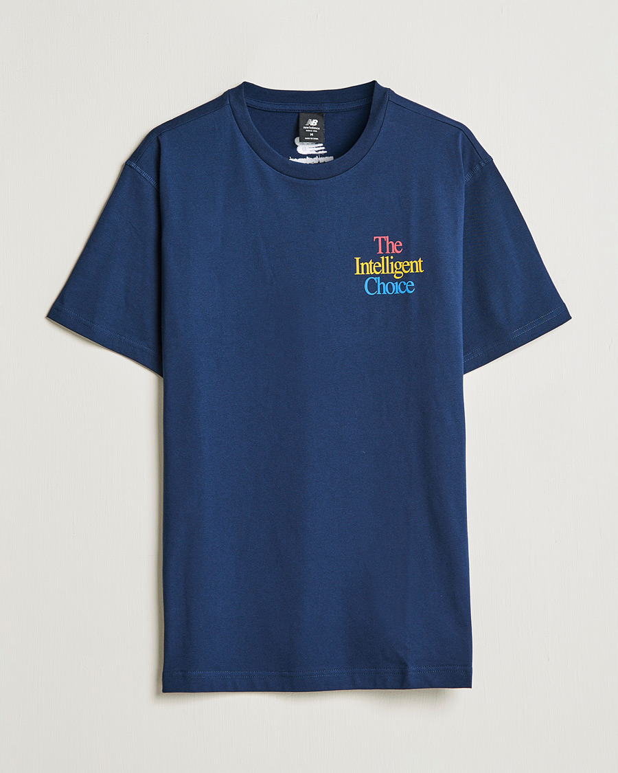Homme | T-shirts | New Balance | Intelligent Choice T-Shirt Natural Indigo