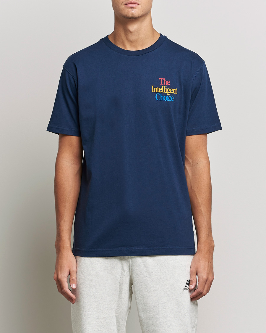 Homme | T-shirts | New Balance | Intelligent Choice T-Shirt Natural Indigo