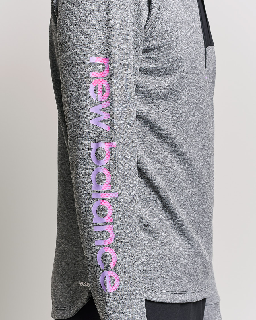 Homme | Pulls Et Tricots | New Balance Running | All-Terrain Half Zip Grey