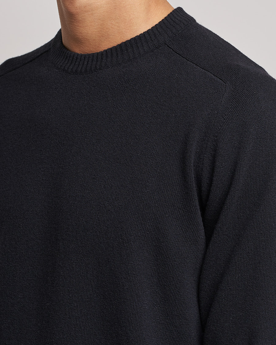 Heren | Truien | NN07 | Edward Lambswool Crew Neck Pullover Black