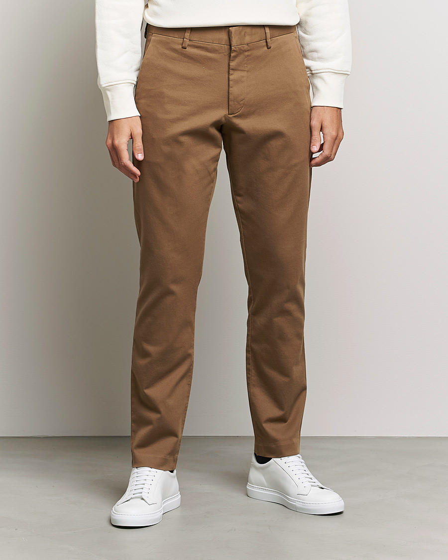Heren | Broeken | NN07 | Theo Regular Fit Stretch Chinos Pyramid