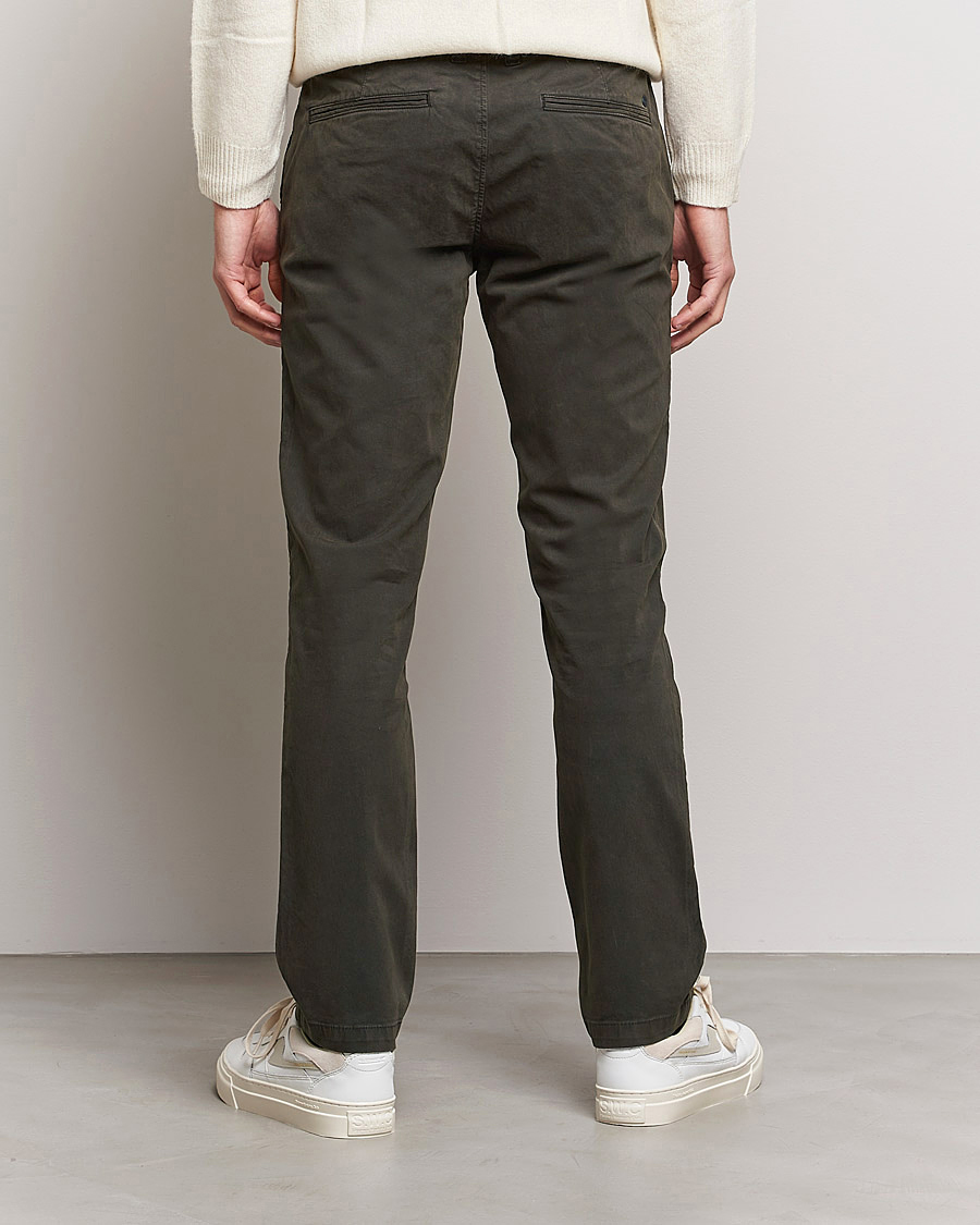 Homme | Pantalons | NN07 | Marco Slim Fit Stretch Chinos Dark Green