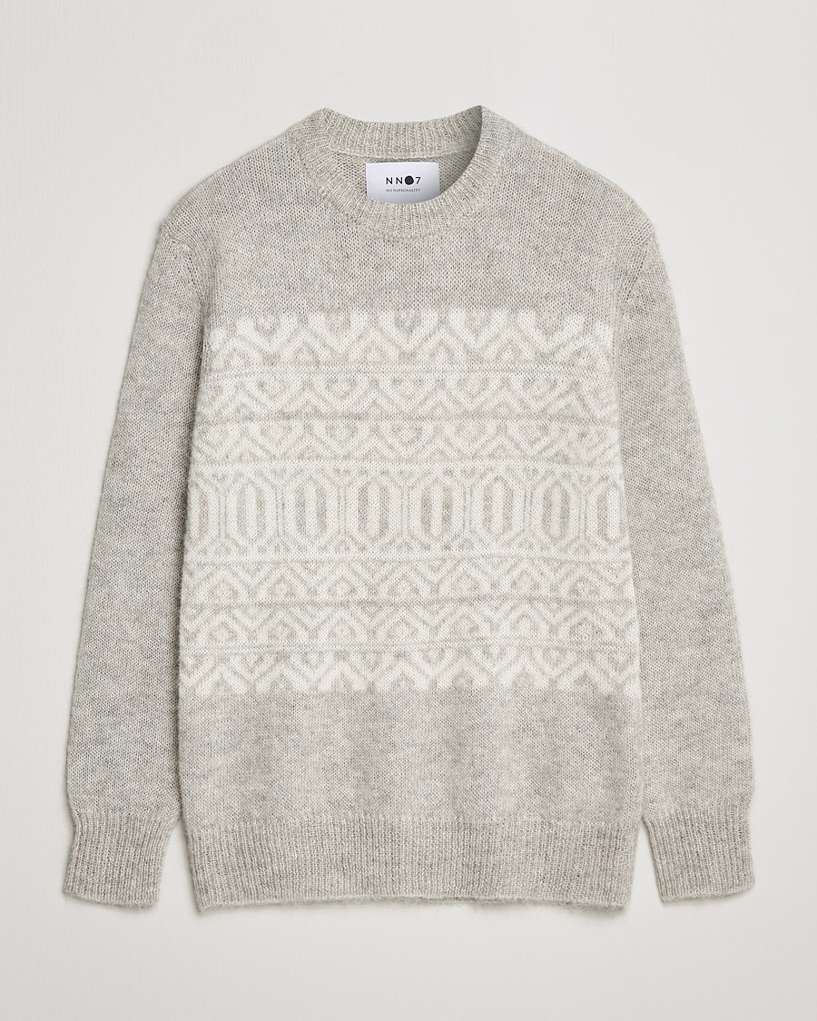 Homme | Pulls Et Tricots | NN07 | Jason Wool Knitted Sweater Grey Melange