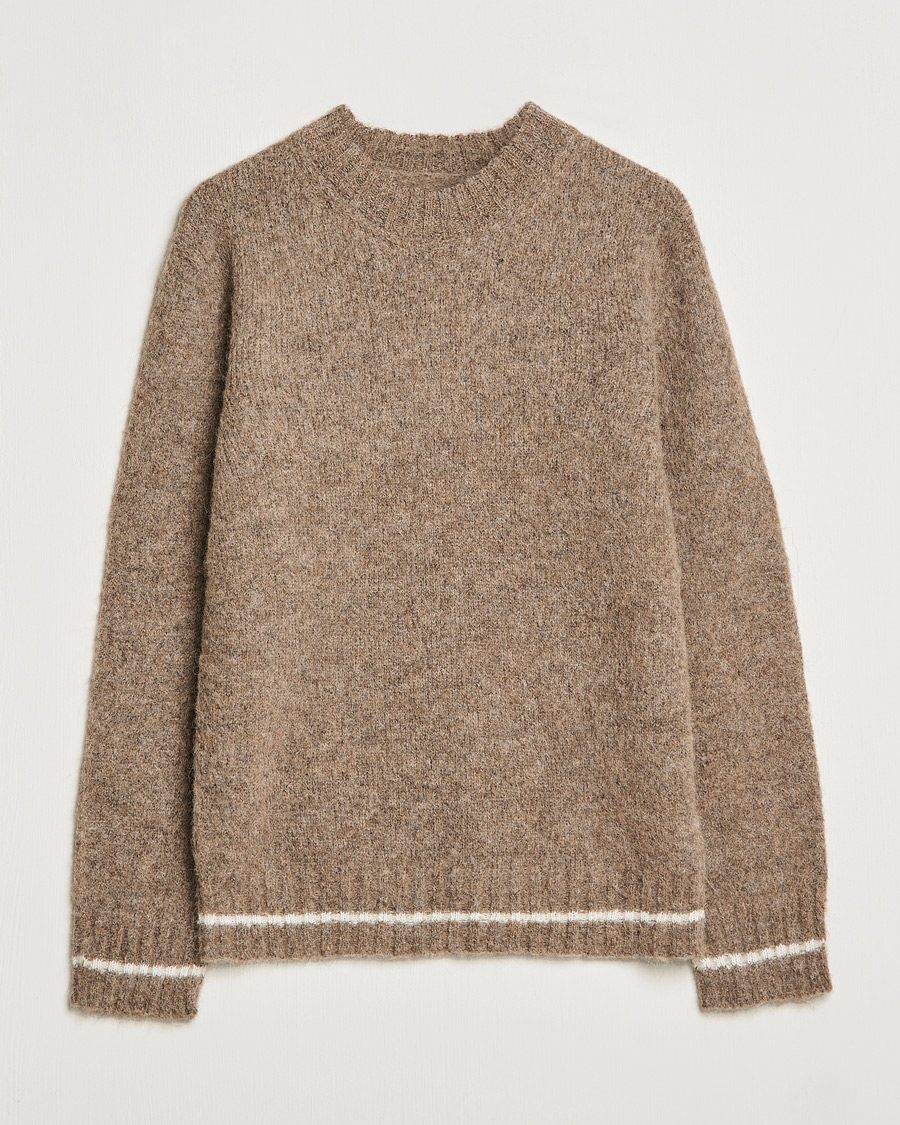 Heren | Truien | NN07 | Jack Wool Knitted Sweater Nature