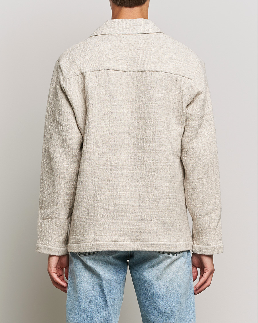 Heren | Overhemden | NN07 | Ibrahim Structured Overshirt Off White