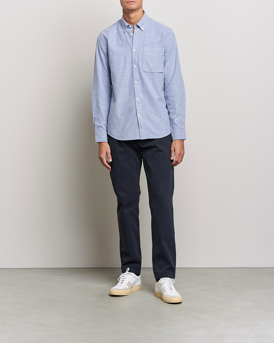 Homme | Chemises | NN07 | Arne Oxford Shirt Light Blue